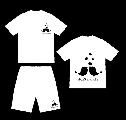 Men's T-shirt and Short Set, Lovebird set