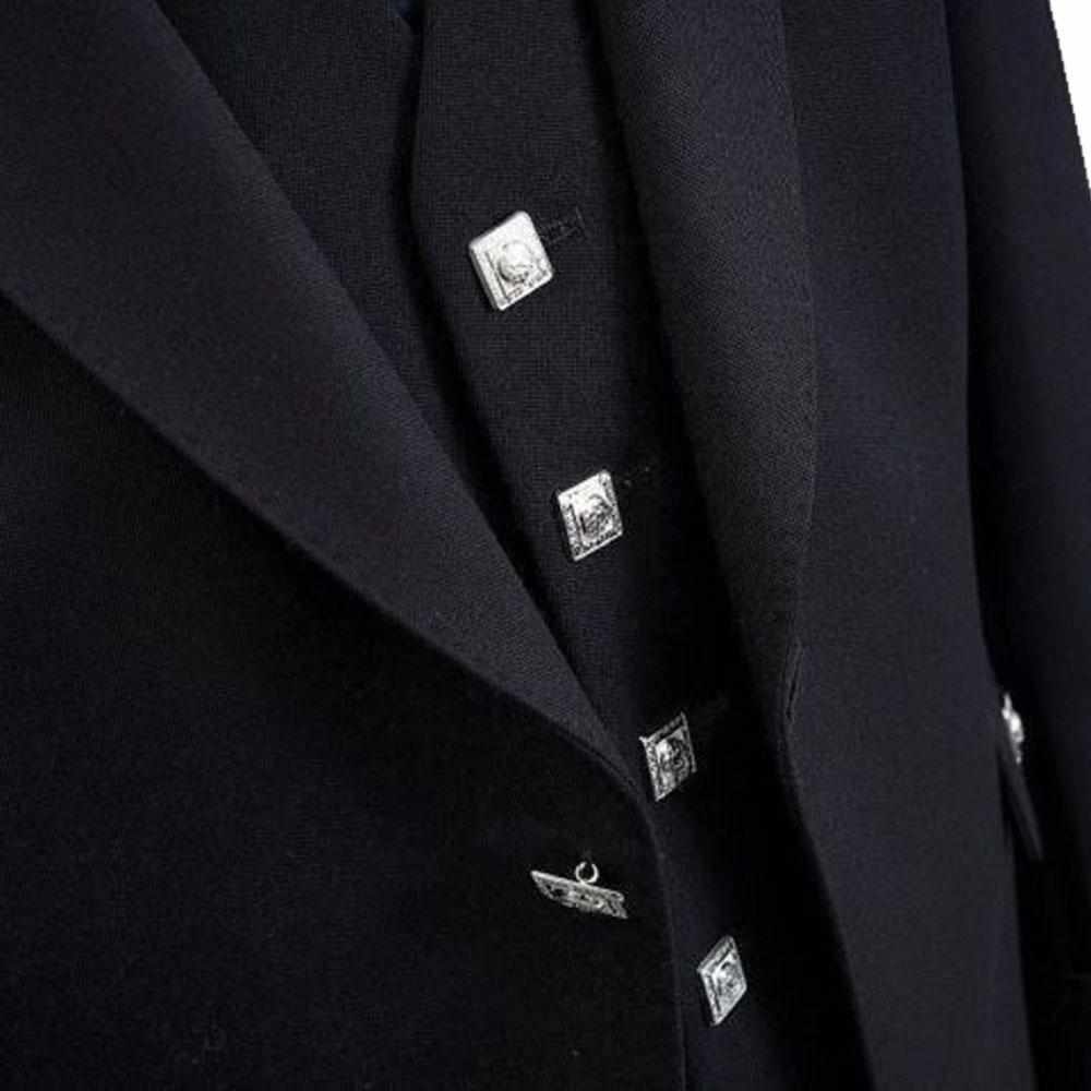 Wedding Party Dress Scottish Argyle Kilt Jacket & 5 Buttons Waistcoat